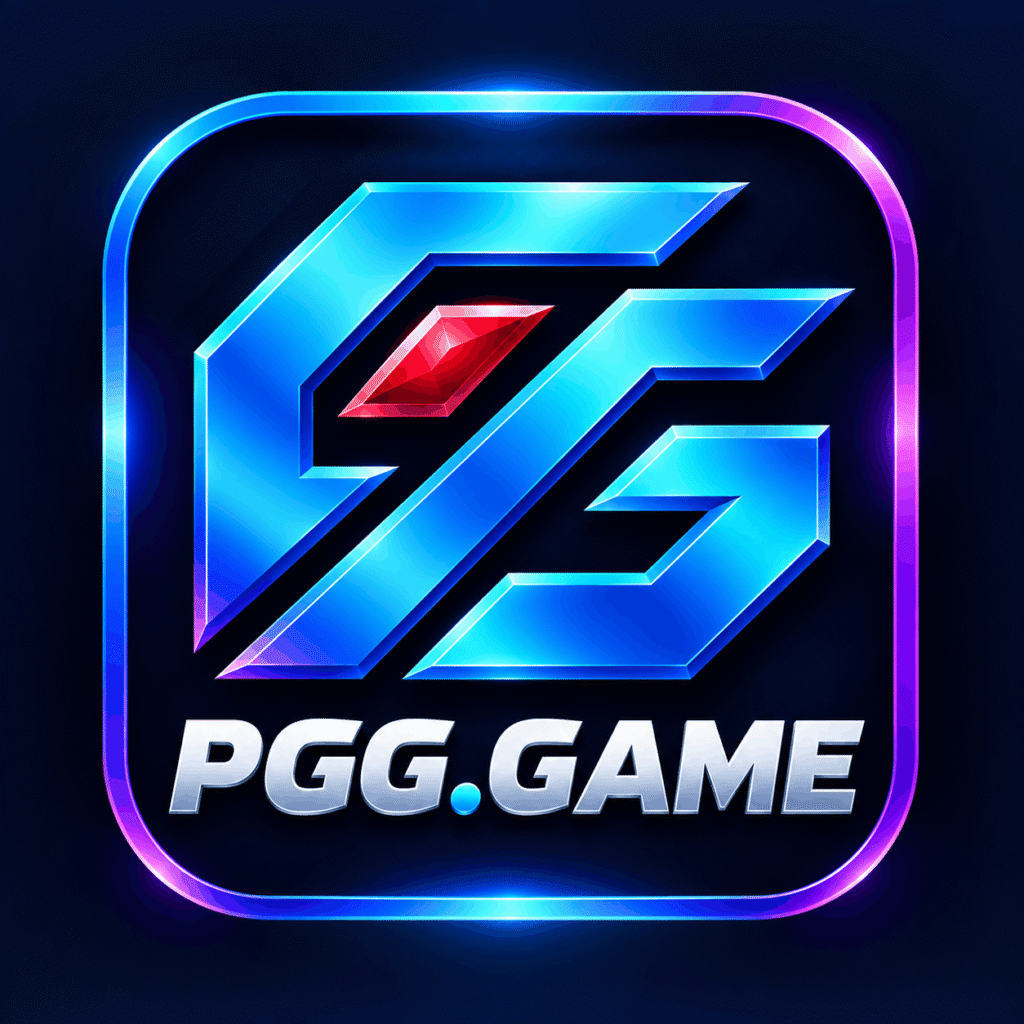 PGG Game mobile gaming platform logo and visual design.